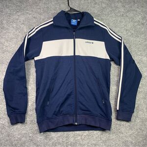 Adidas Original‎ Track Jacket Youth Large Blue Athletic Sweater